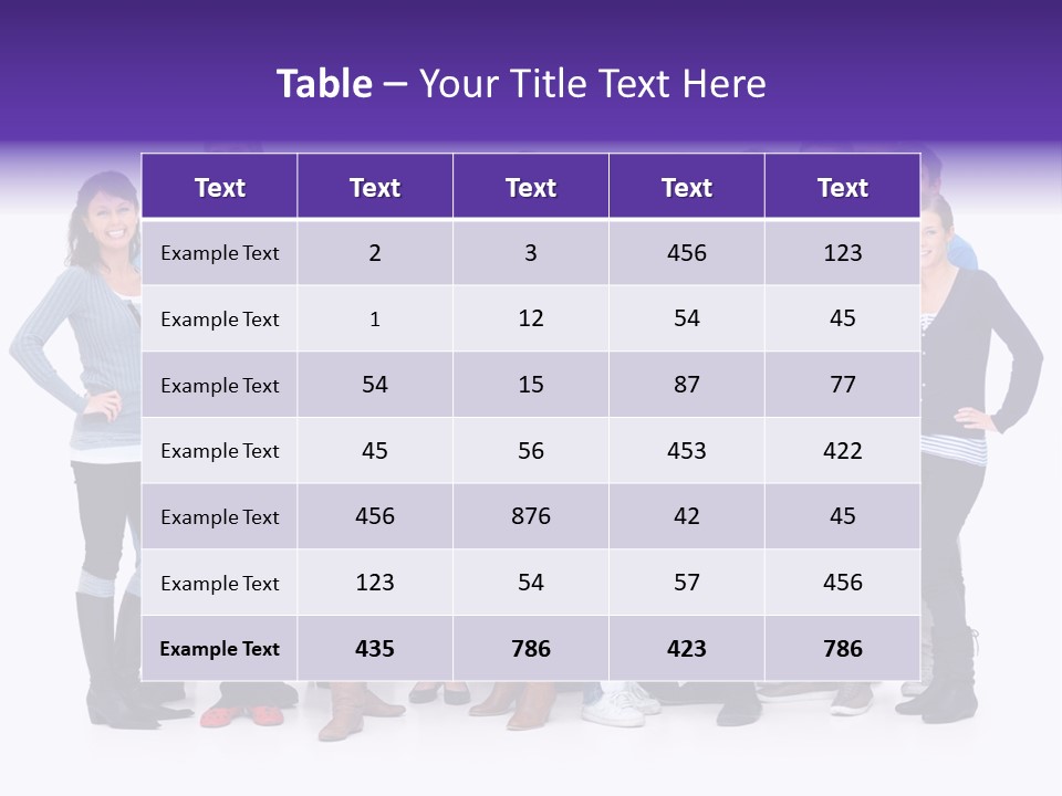 White Christmas Xmas PowerPoint Template