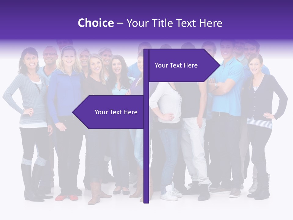 White Christmas Xmas PowerPoint Template