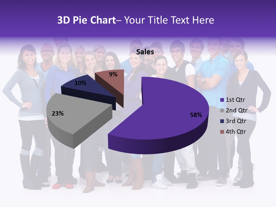 White Christmas Xmas PowerPoint Template