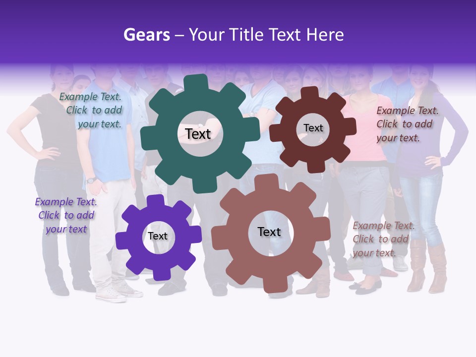 Clipart Vignette Template PowerPoint Template