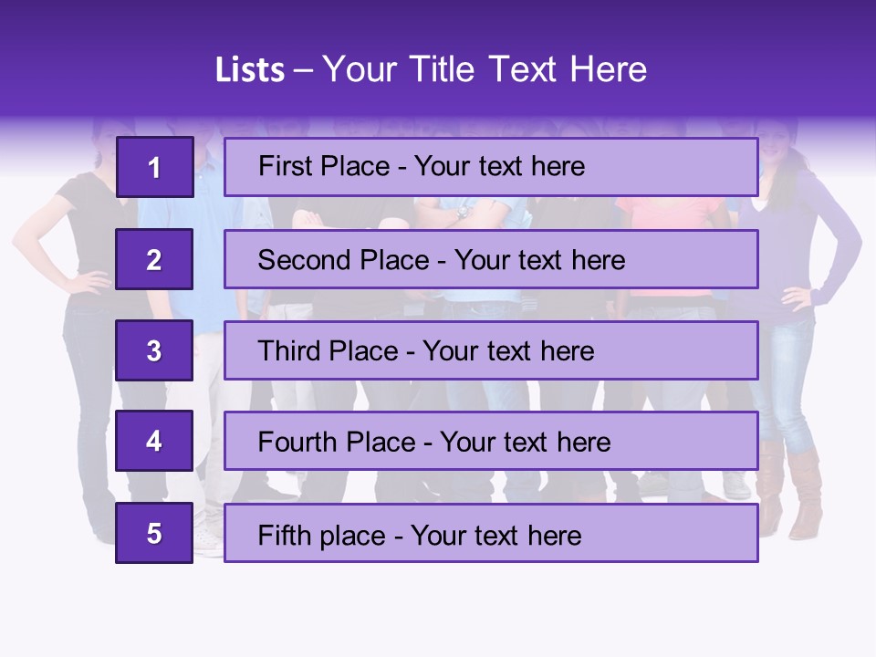 Clipart Vignette Template PowerPoint Template
