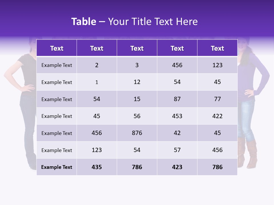 Clipart Vignette Template PowerPoint Template
