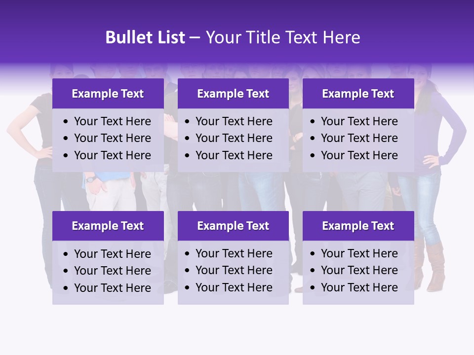 Clipart Vignette Template PowerPoint Template