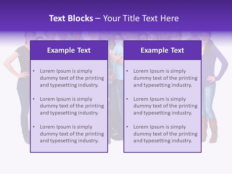 Clipart Vignette Template PowerPoint Template