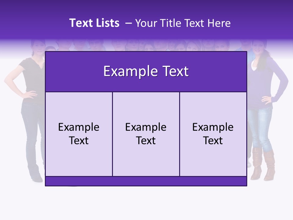 Clipart Vignette Template PowerPoint Template