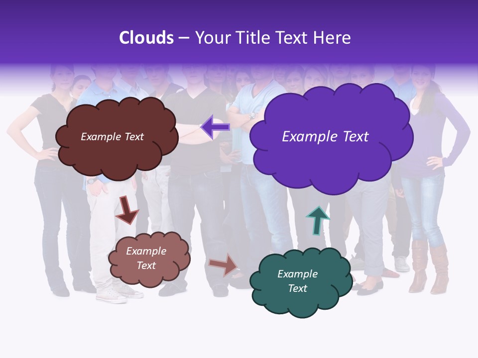 Clipart Vignette Template PowerPoint Template