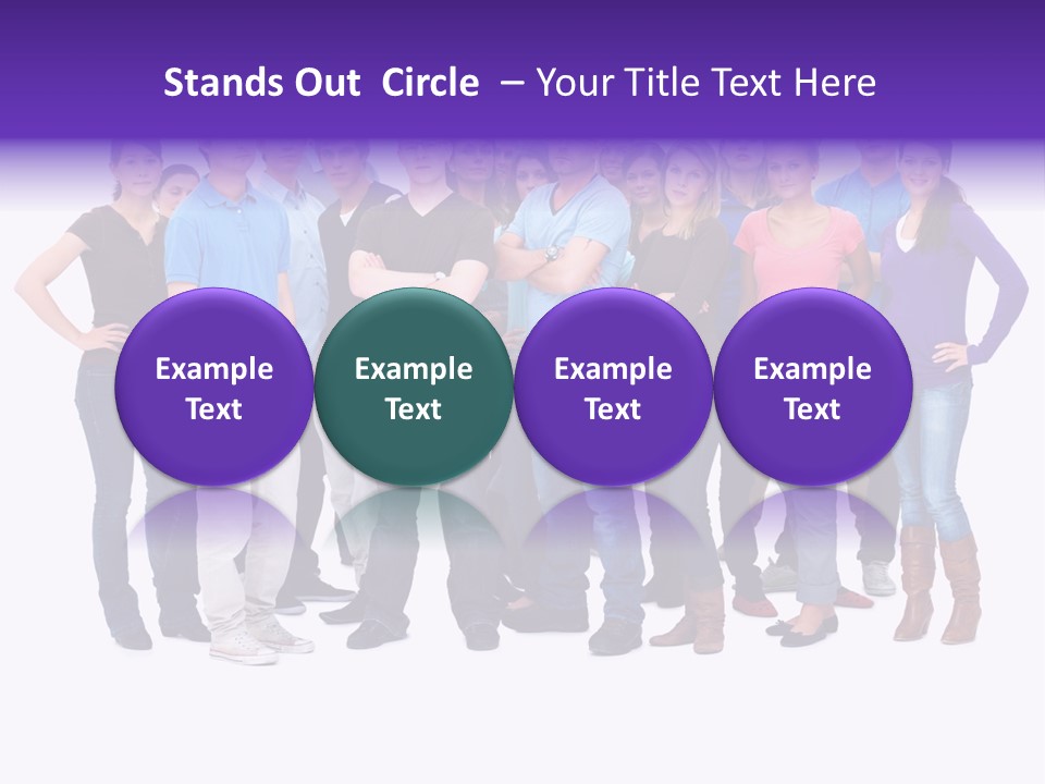 Clipart Vignette Template PowerPoint Template