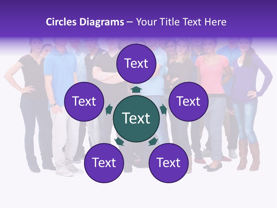 Clipart Vignette Template PowerPoint Template