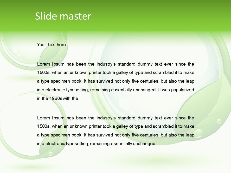 Environmental Concepts Ideas PowerPoint Template