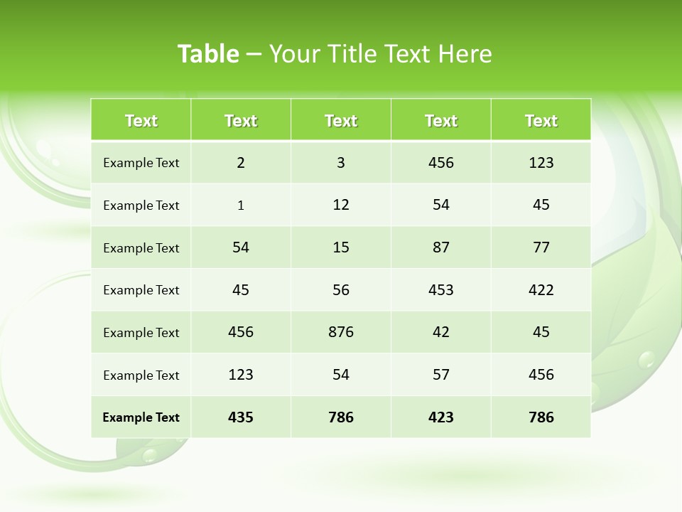 Environmental Concepts Ideas PowerPoint Template