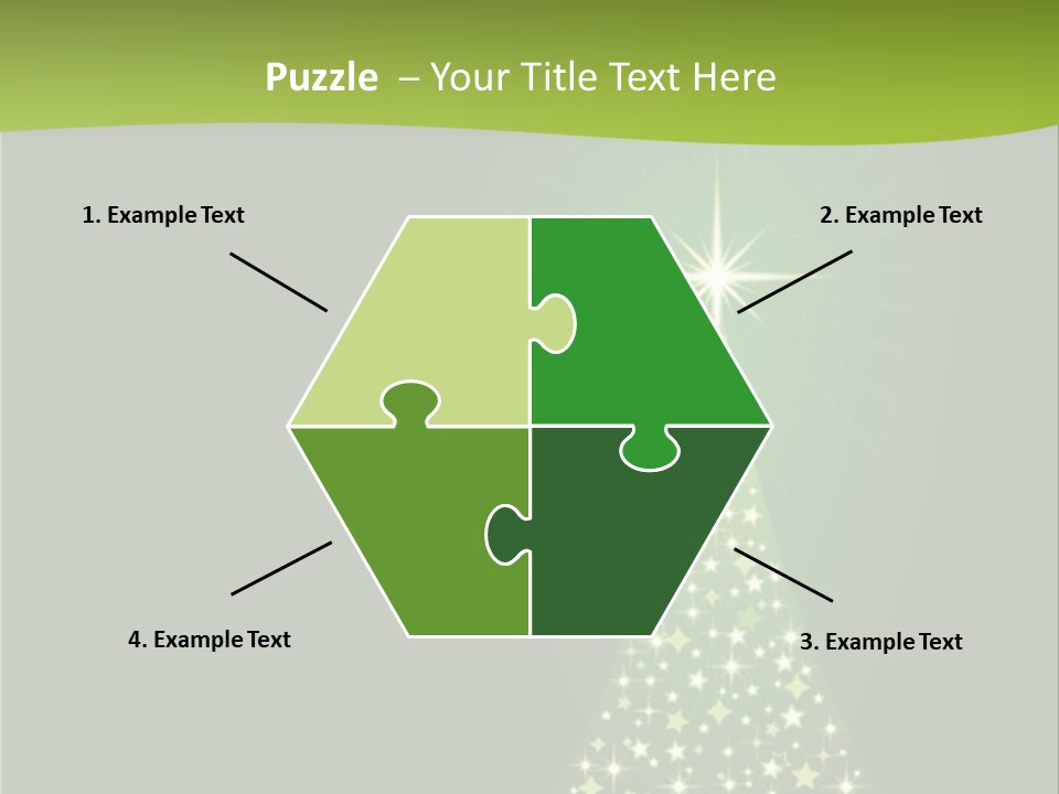 Holiday Illustration Invitation PowerPoint Template