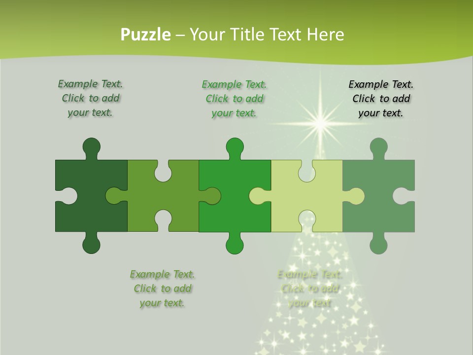 Holiday Illustration Invitation PowerPoint Template