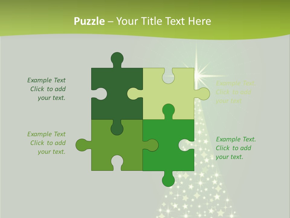 Holiday Illustration Invitation PowerPoint Template