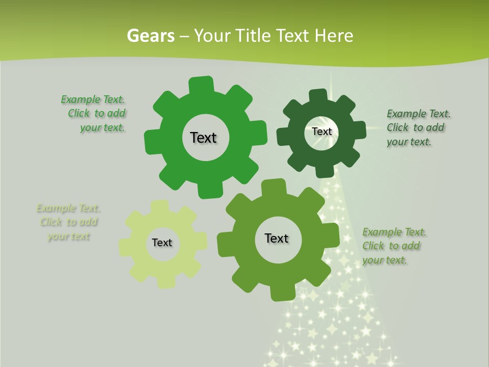 Holiday Illustration Invitation PowerPoint Template