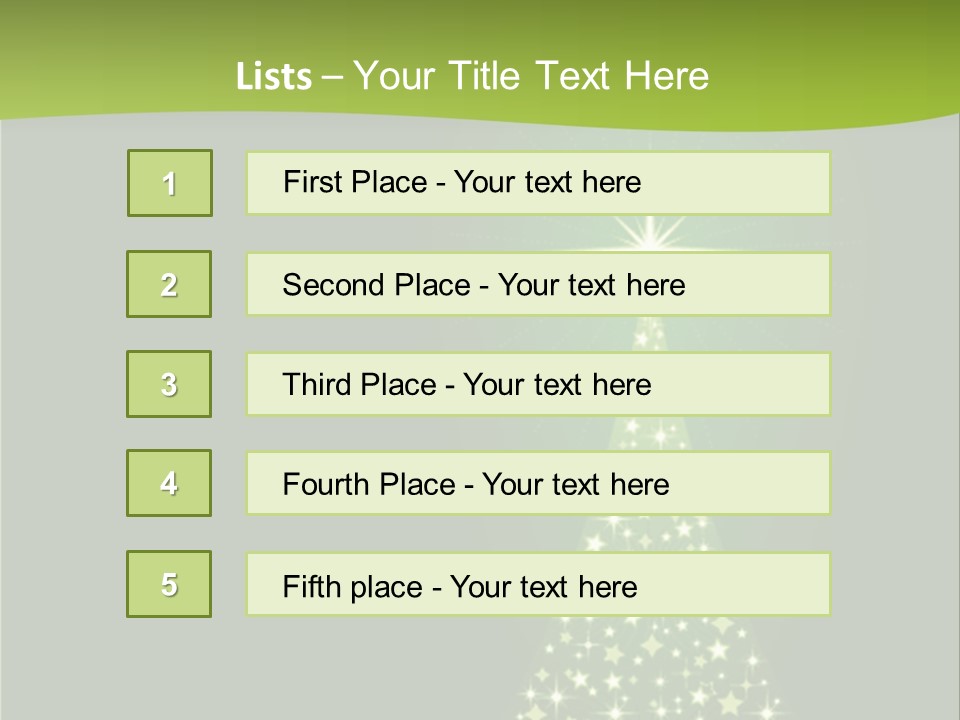 Holiday Illustration Invitation PowerPoint Template