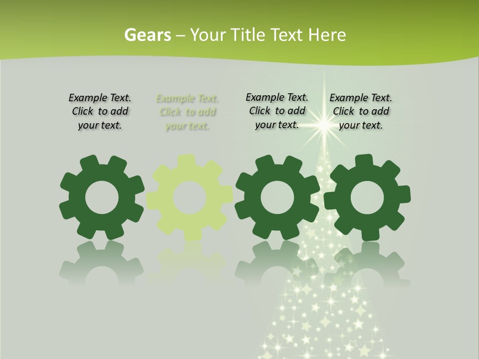 Holiday Illustration Invitation PowerPoint Template