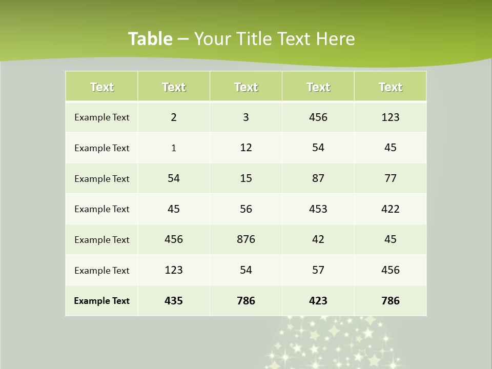 Holiday Illustration Invitation PowerPoint Template