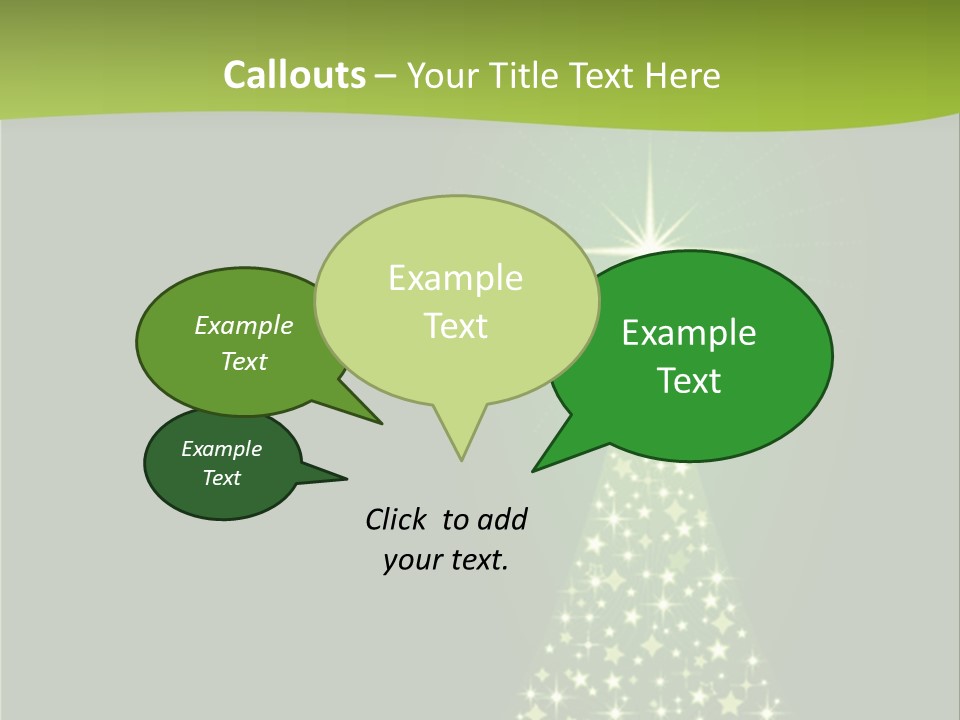 Holiday Illustration Invitation PowerPoint Template