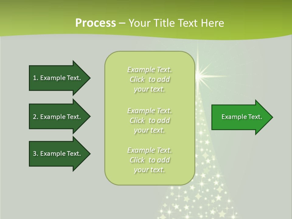 Holiday Illustration Invitation PowerPoint Template