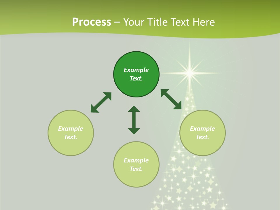 Holiday Illustration Invitation PowerPoint Template