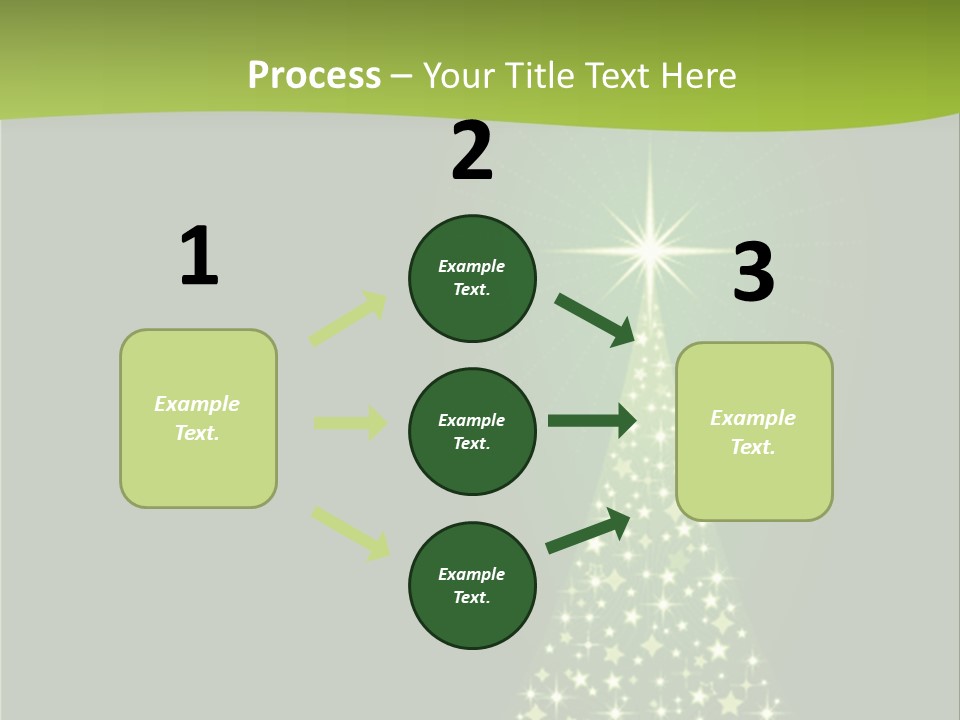 Holiday Illustration Invitation PowerPoint Template