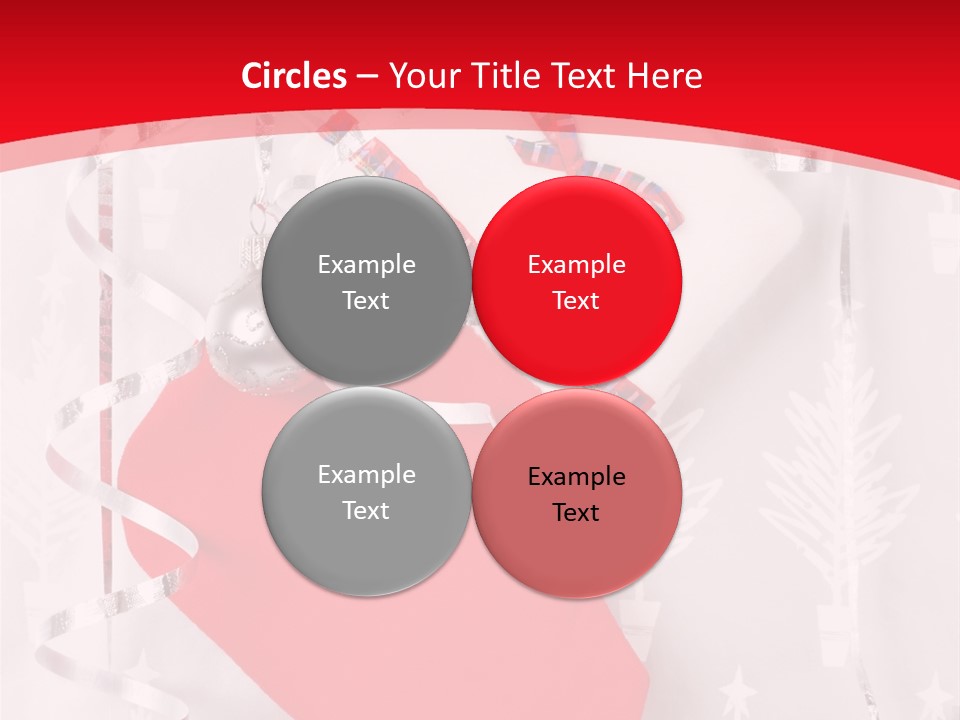 White Christmas Xmas PowerPoint Template