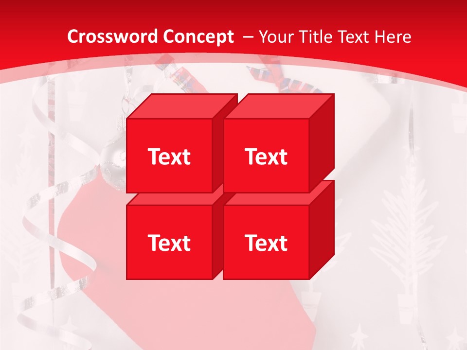 White Christmas Xmas PowerPoint Template