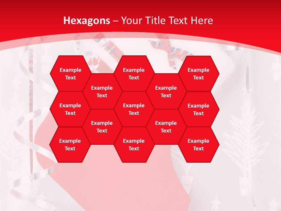 White Christmas Xmas PowerPoint Template