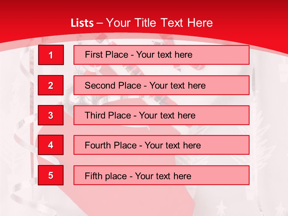 White Christmas Xmas PowerPoint Template