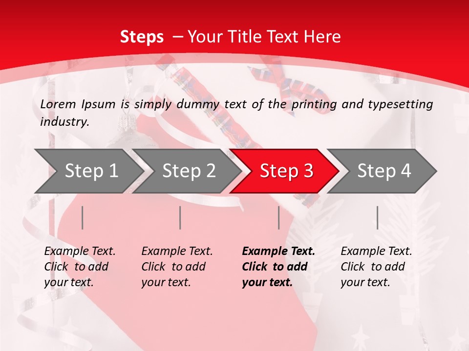 White Christmas Xmas PowerPoint Template