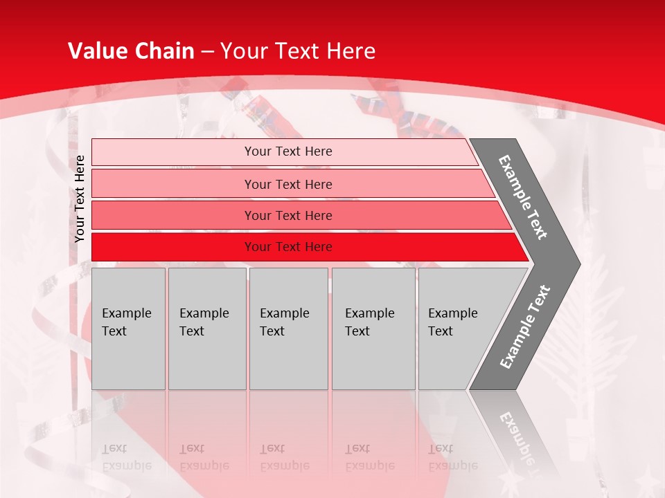 White Christmas Xmas PowerPoint Template