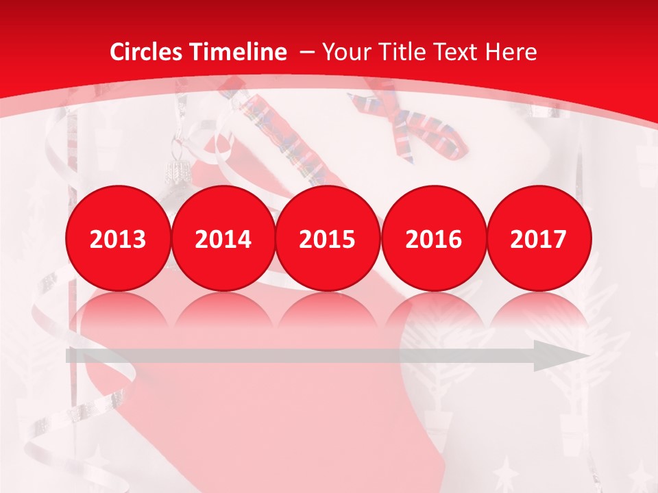 White Christmas Xmas PowerPoint Template