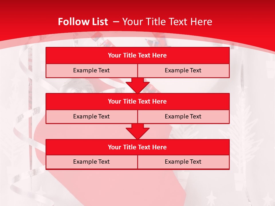 White Christmas Xmas PowerPoint Template