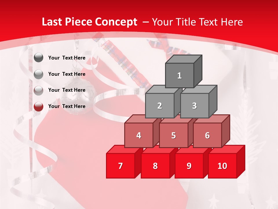 White Christmas Xmas PowerPoint Template