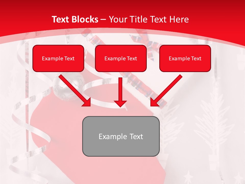 White Christmas Xmas PowerPoint Template