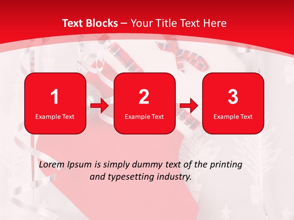 White Christmas Xmas PowerPoint Template