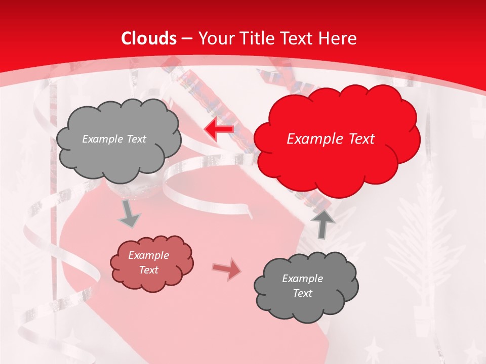White Christmas Xmas PowerPoint Template