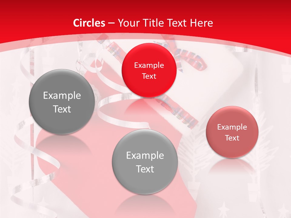 White Christmas Xmas PowerPoint Template