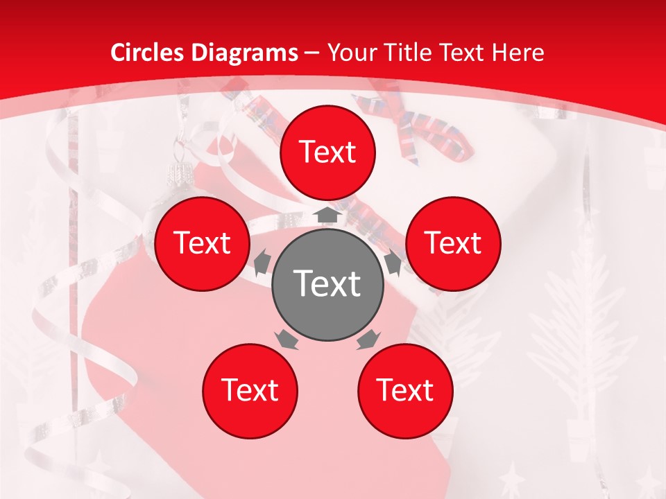 White Christmas Xmas PowerPoint Template