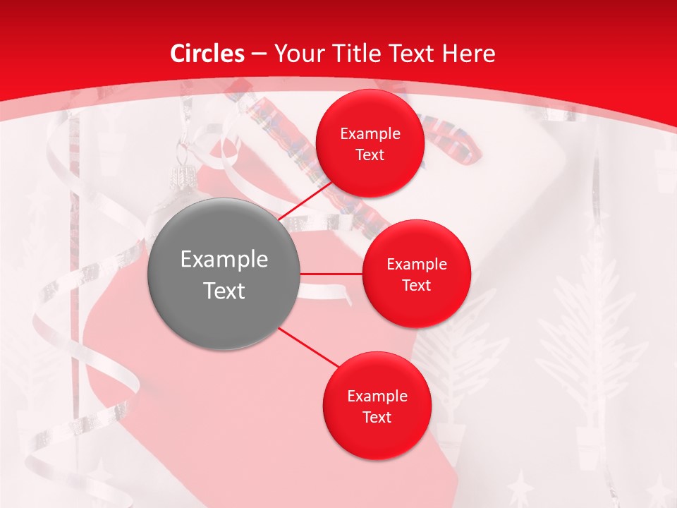 White Christmas Xmas PowerPoint Template