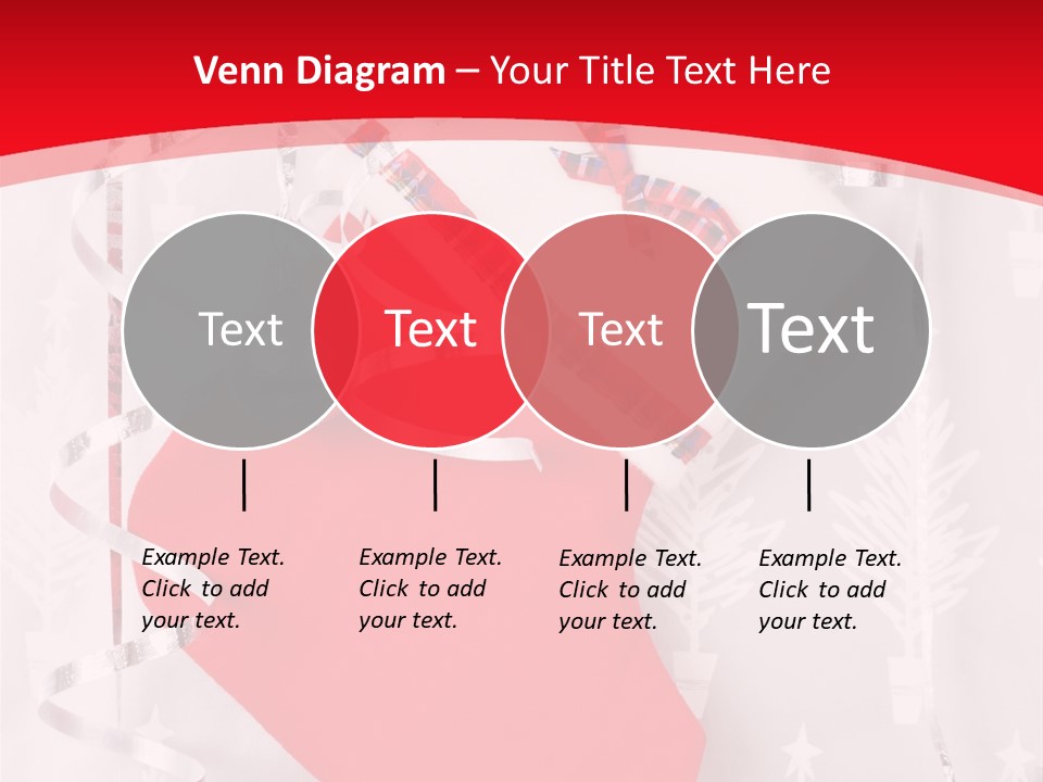 White Christmas Xmas PowerPoint Template