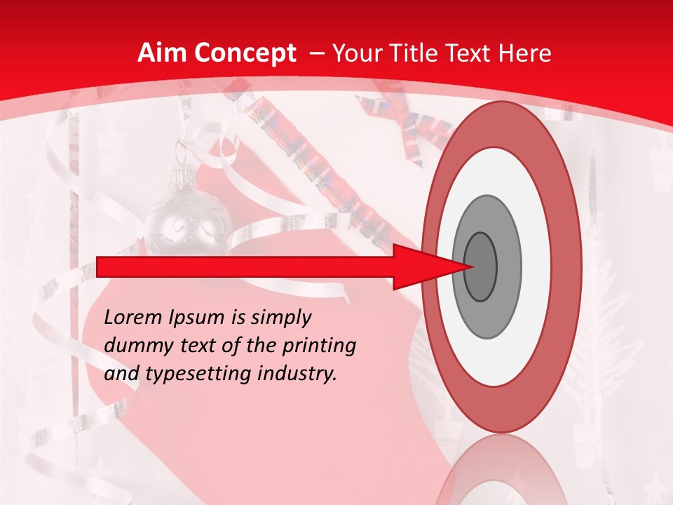 White Christmas Xmas PowerPoint Template