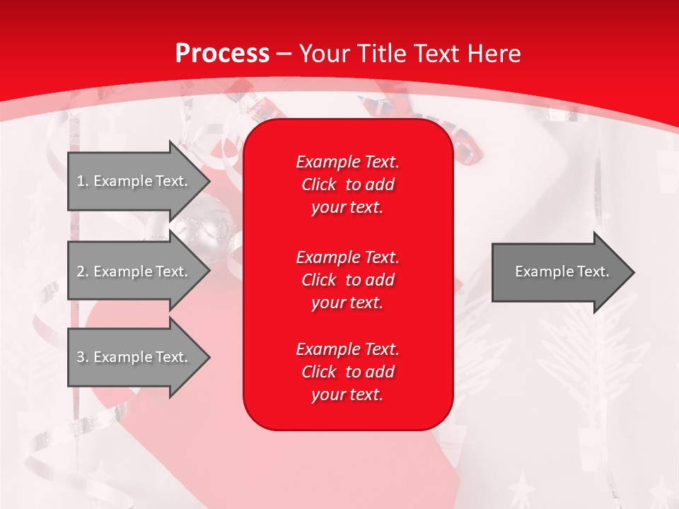 White Christmas Xmas PowerPoint Template
