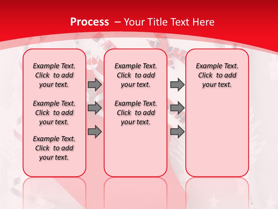 White Christmas Xmas PowerPoint Template