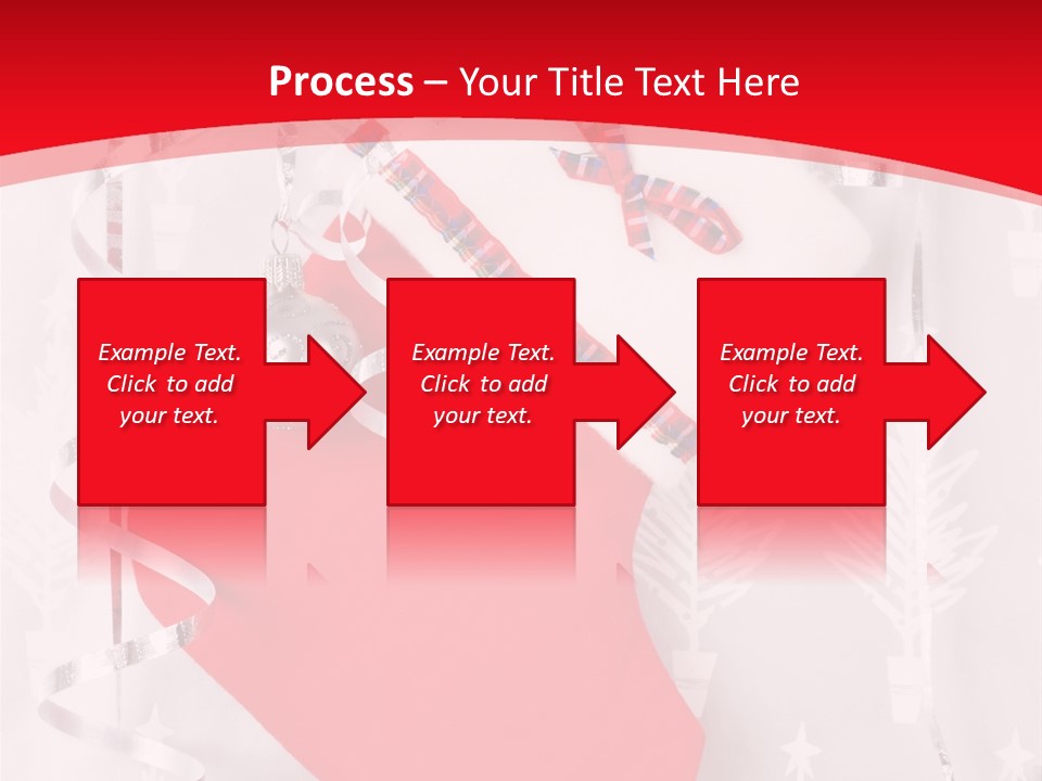 White Christmas Xmas PowerPoint Template