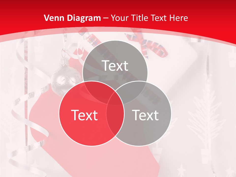 White Christmas Xmas PowerPoint Template