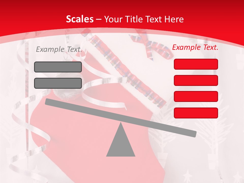 White Christmas Xmas PowerPoint Template