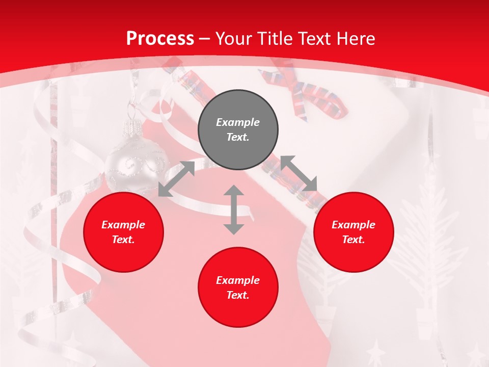 White Christmas Xmas PowerPoint Template