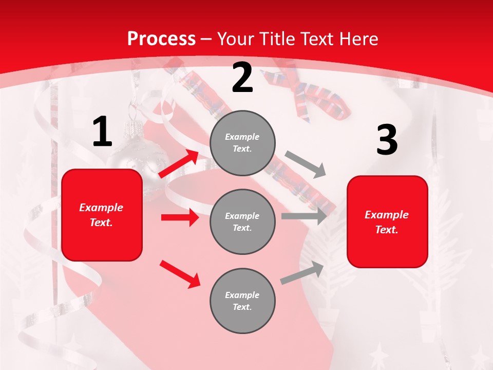 White Christmas Xmas PowerPoint Template
