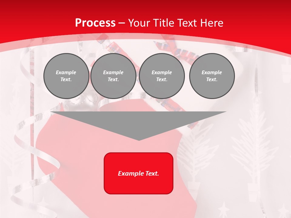 White Christmas Xmas PowerPoint Template